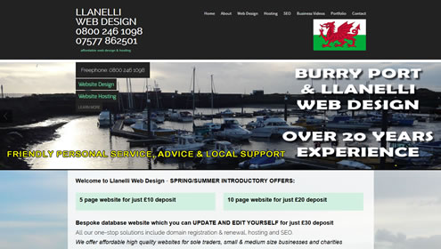 llanelli web design